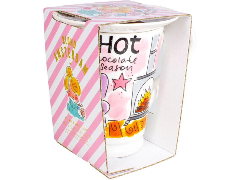Chocolate set roze
