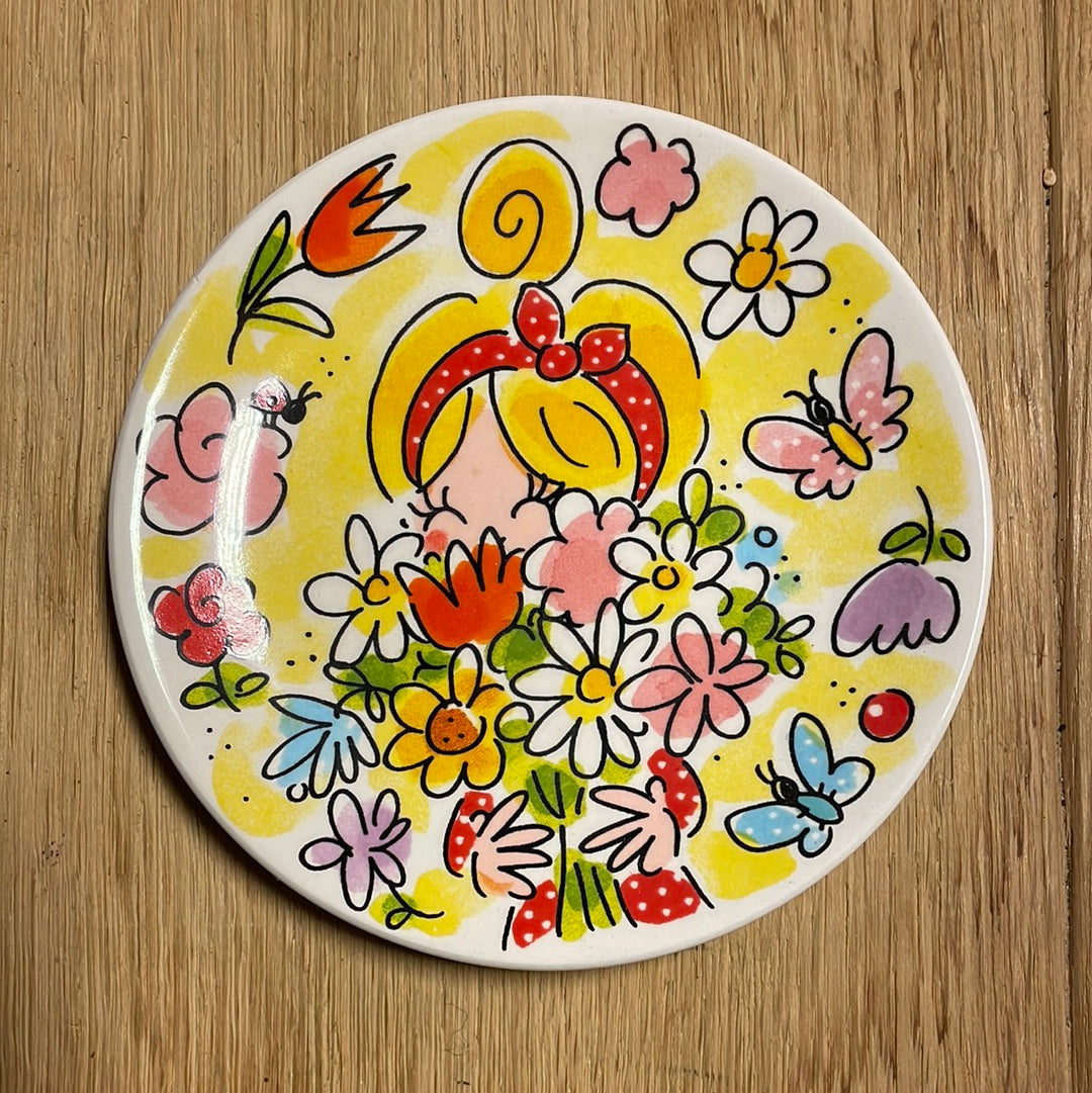 Easter: plate 12cm flower | Blond Amsterdam