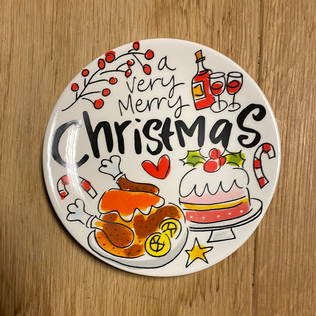Plate 12cm Merry Christmas| Blond Amsterdam