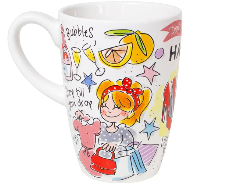 XL beker Happy