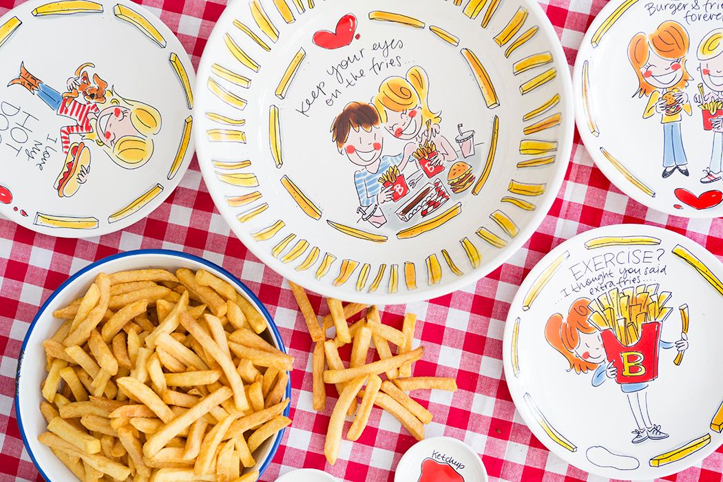 Snack bord Love 22 cm