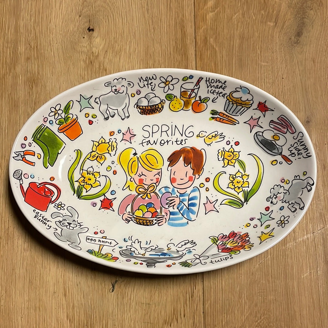 Easter: snackplate 28,5cm | Blond Amsterdam