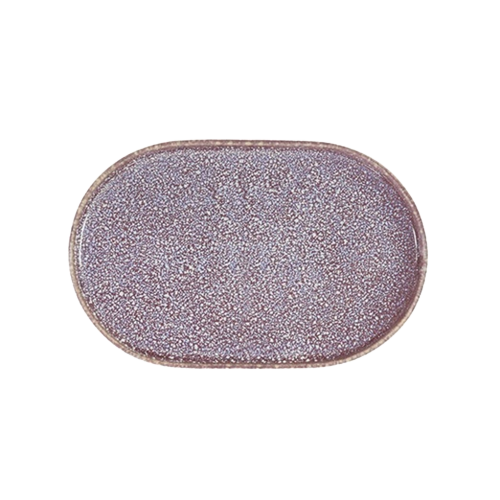 Gallery ceramics oval side plate lilac | Hkliving