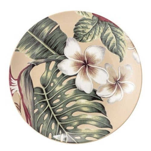 Plate Aruba multi color | Bloomingville