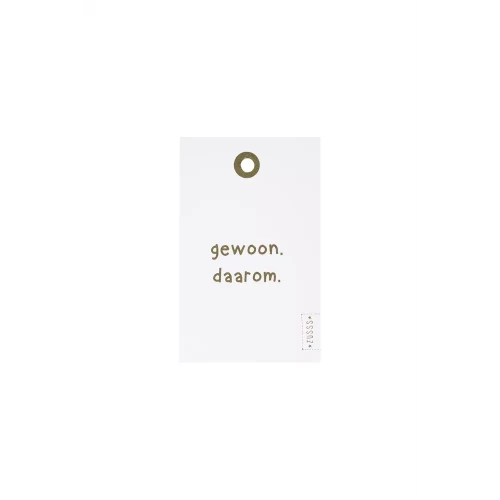 Kadokaartje gewoon daarom | Zuss