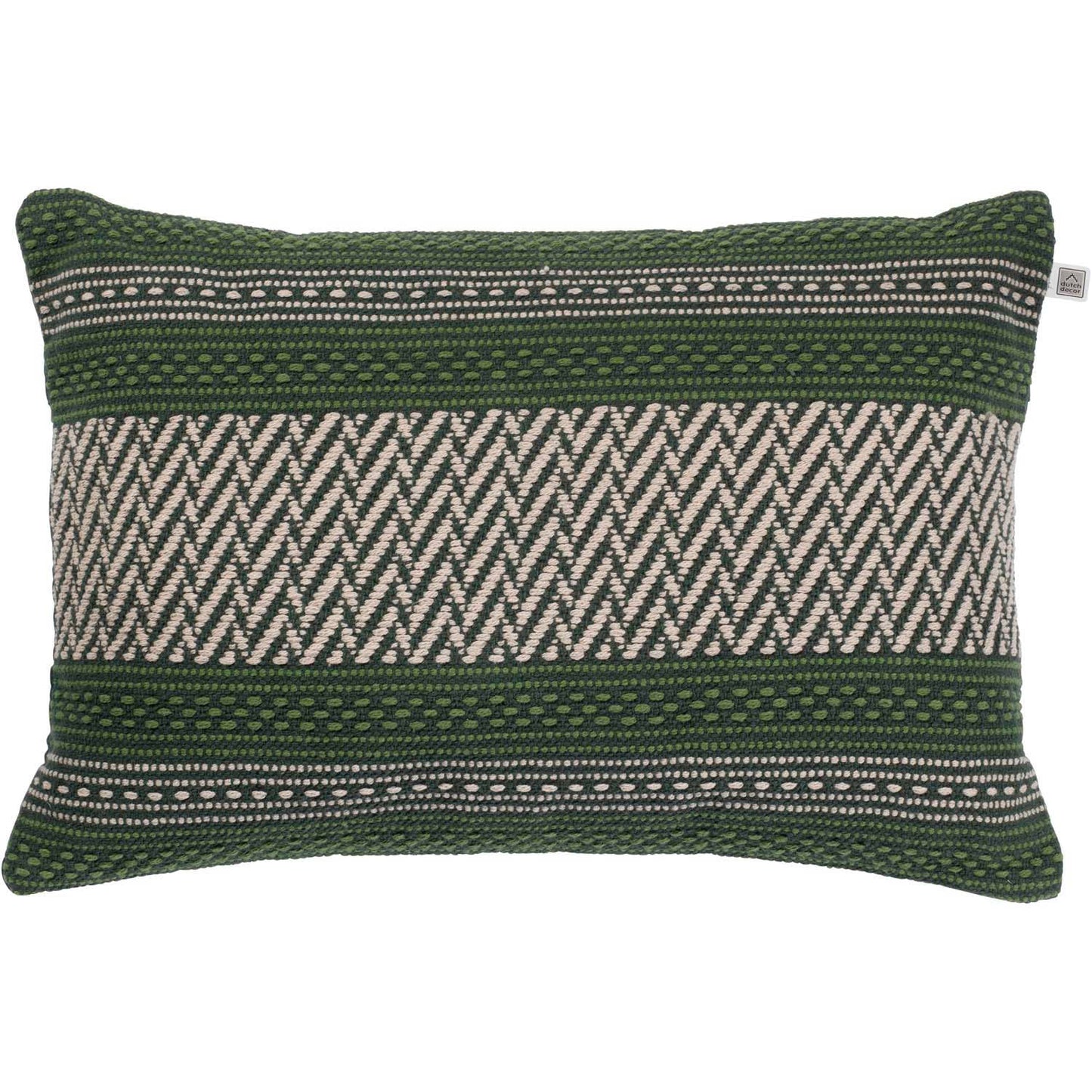 Kussen Suus multi groen | Dutch Decor