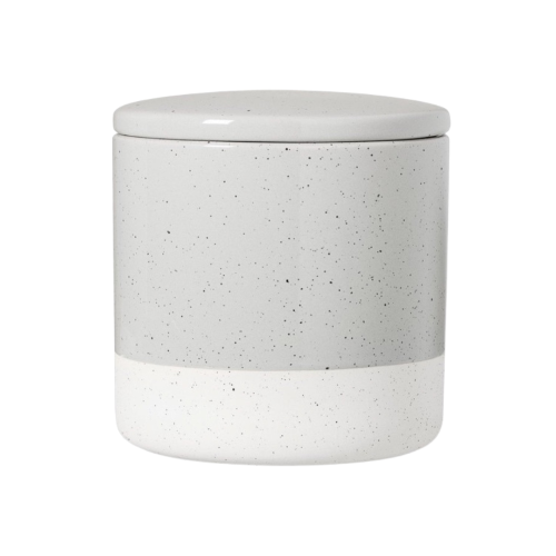 Voorraadpot Zoe grijs wit | Wonen 35