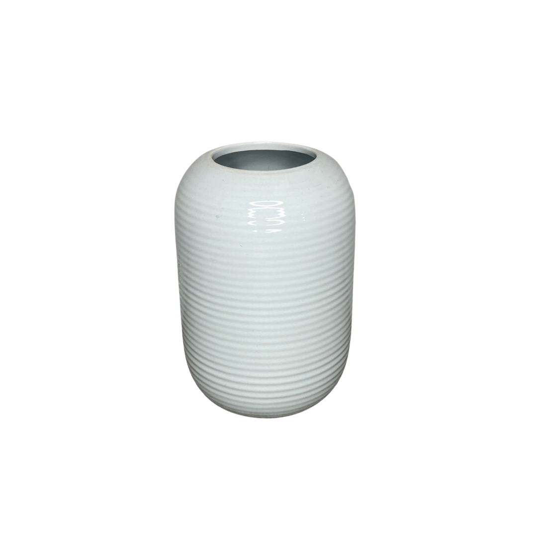 Vaas met ribbel reliëf | Bloomingville