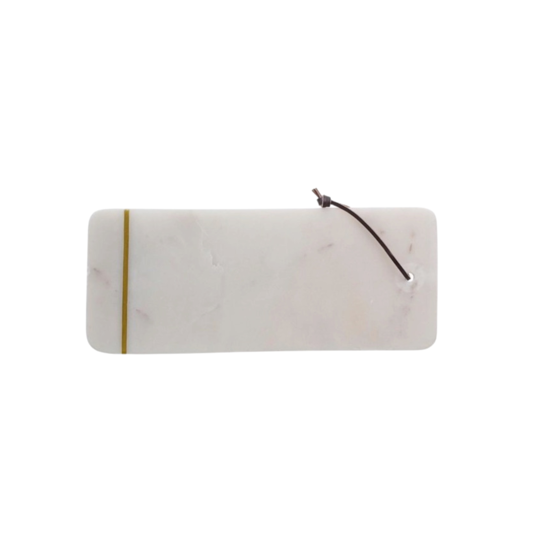 Snijplank wit marmer | Bloomingville