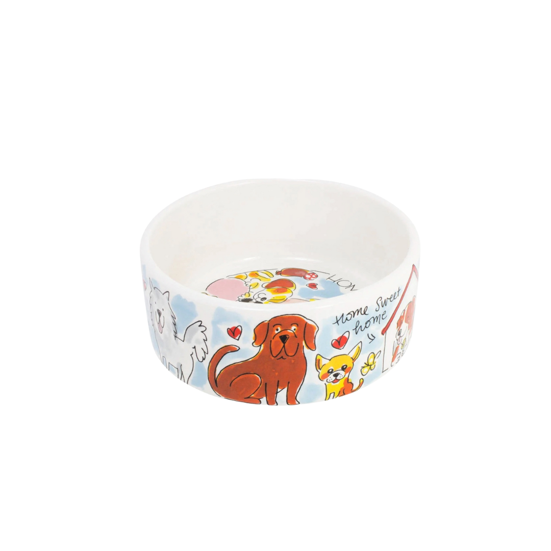 Voerbak klein 15,5 cm hond | Blond Amsterdam