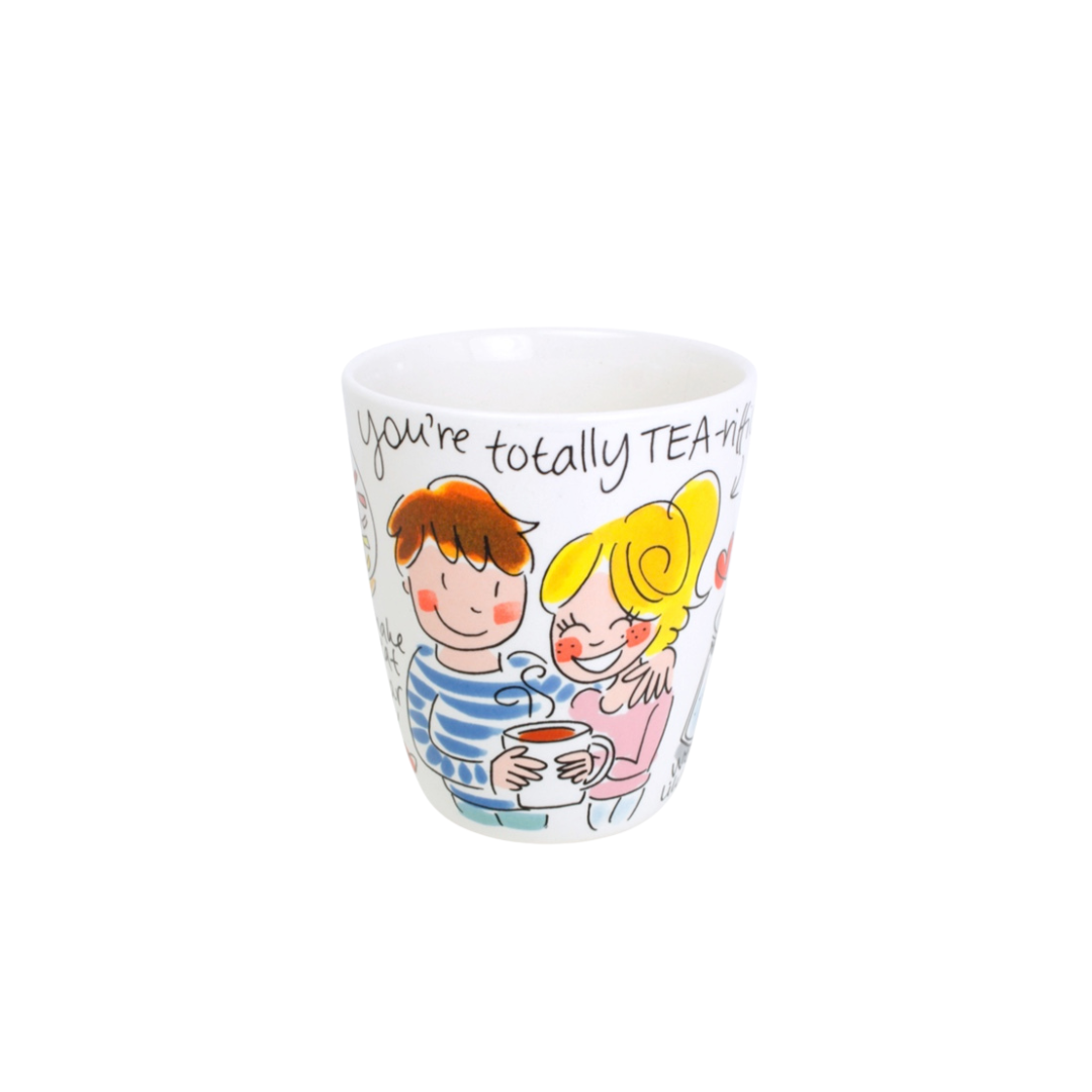 Valentine mug you're totally tea-riffic | Blond Amsterdam