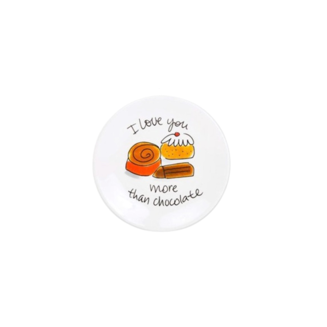 Valentine plate 12 cm i love you | Blond Amsterdam
