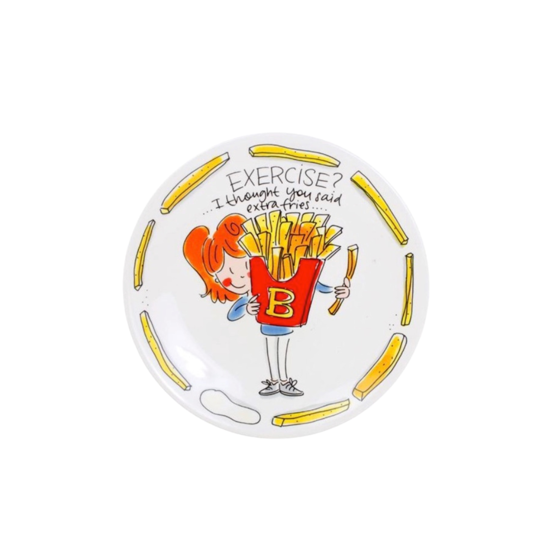 Snack plate 22 cm exercise | Blond Amsterdam