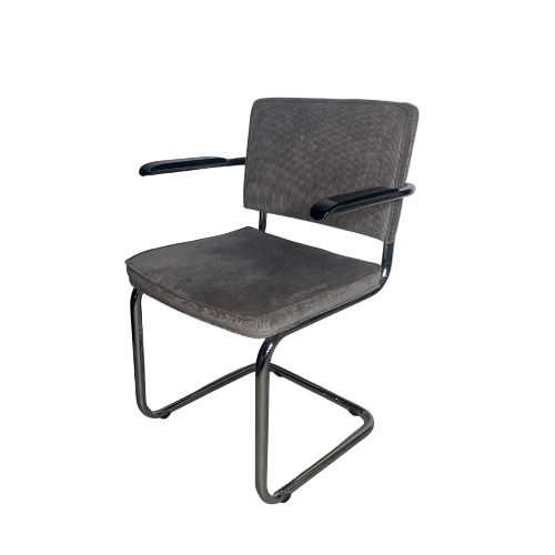 Stoel ridge grijs | Wonen 35