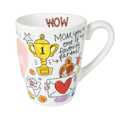 Mom: Mug 3D heart | Blond Amsterdam