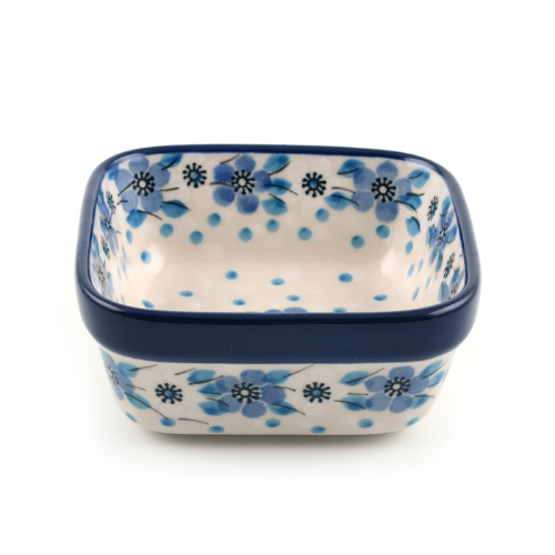 Scuare dish blue | Bunzlau Castle