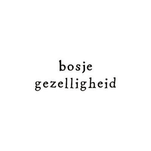 Wenskaartje bosje gezelligheid | Ik pak je in