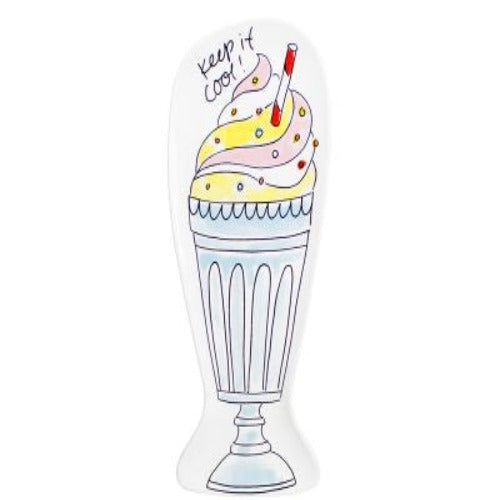 Plate snack milkshake | Blond amsterdam