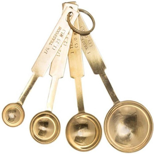 maat lepeltjes goud | Bloomingville