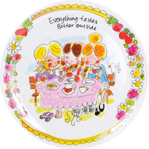 Melamine plate friends eb | Blond Amsterdam