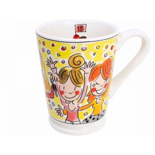 Mug 18 jaar | Blond Amsterdam