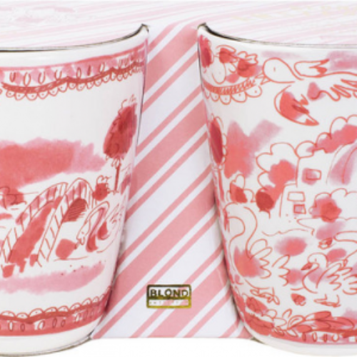 Set 2 bekers | Blond Romance