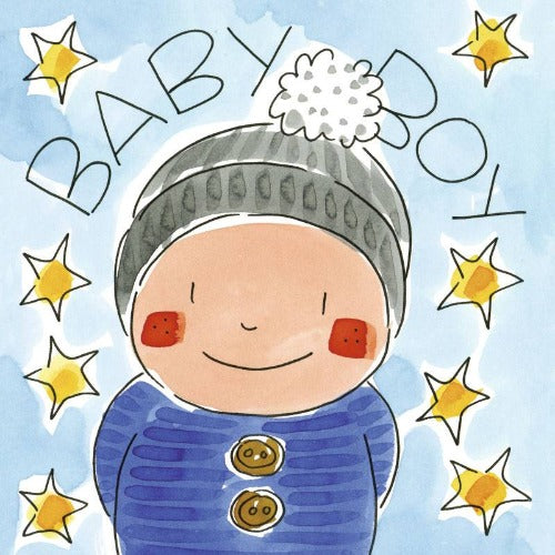 Wenskaart baby boy | Blond amsterdam