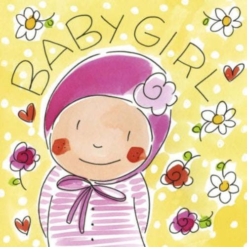 Wenskaart baby girl | Blond amsterdam