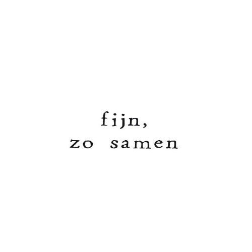 Wenskaart fijn zo samen | Ik pak je in