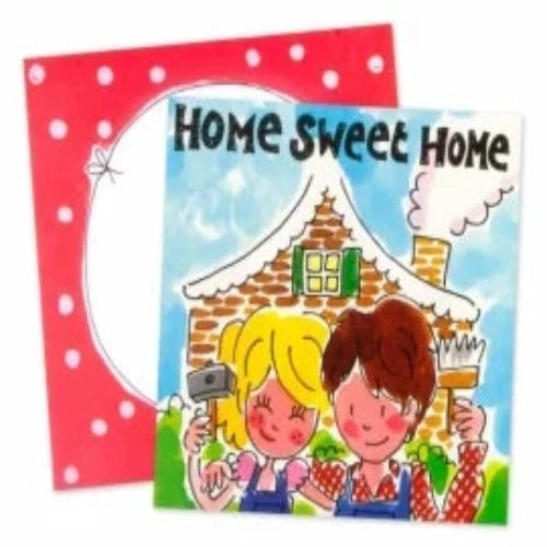 Wenskaart home sweet home | Blond amsterdam