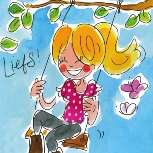 Wenskaart liefs | Blond amsterdam