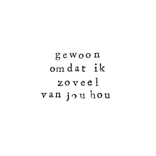 Wenskaart gewoon omdat ik van je hou | Ik pak je in