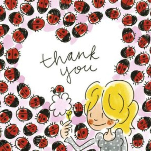 Wenskaart thank you | Blond amsterdam