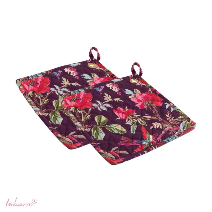 Pannenlappen Paradise paars