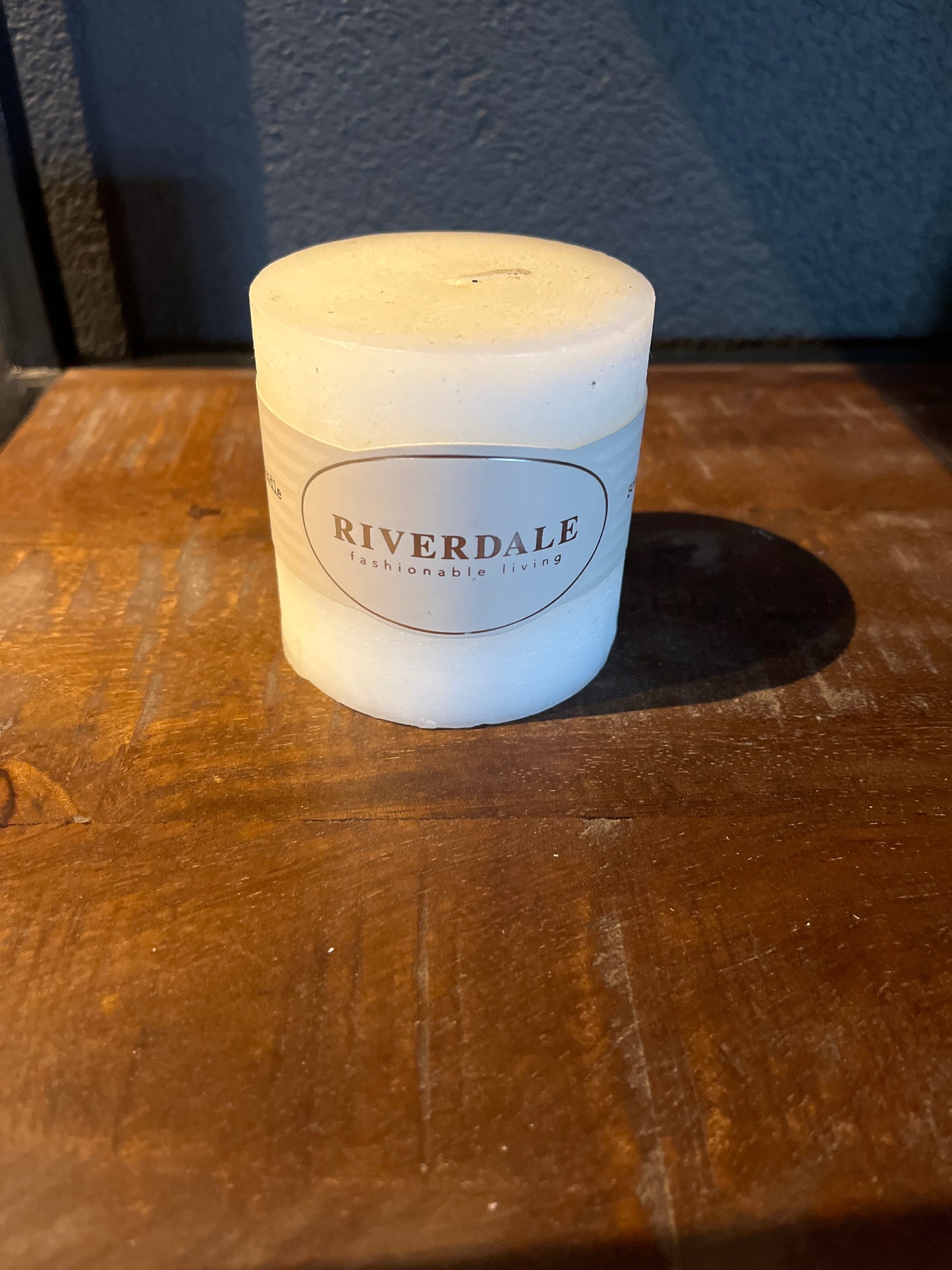 Kaars geur pillar white | Riverdale