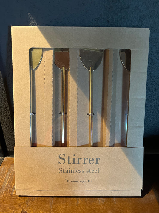 Stirrer stainsless steel | bloomingville