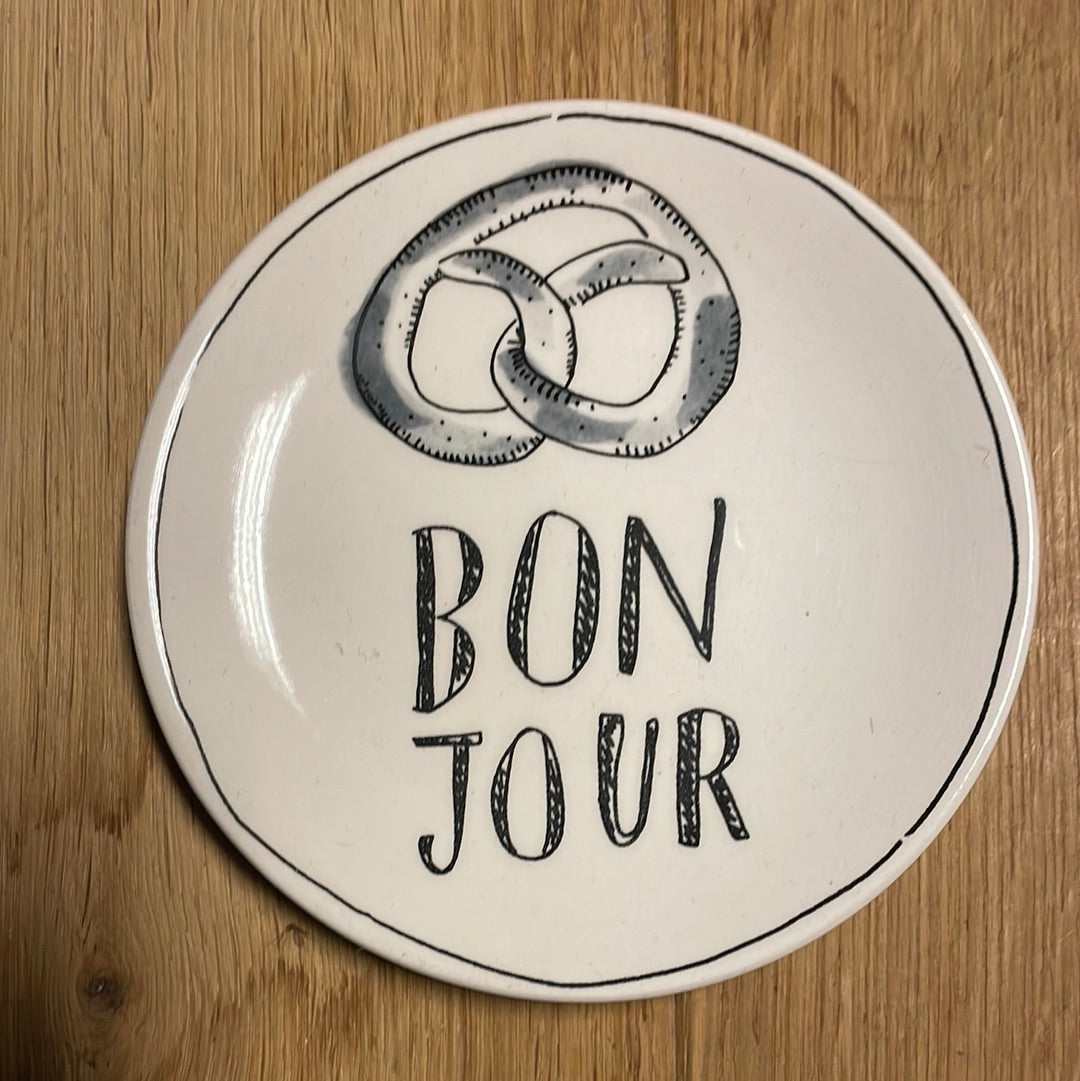 Plate Bonjour / Blond Amsterdam