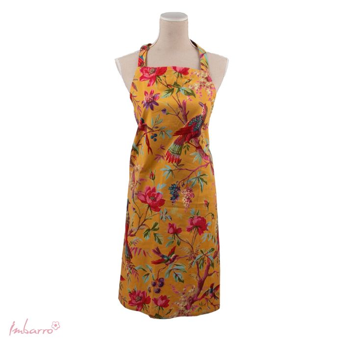 Keukenschort Paradise geel