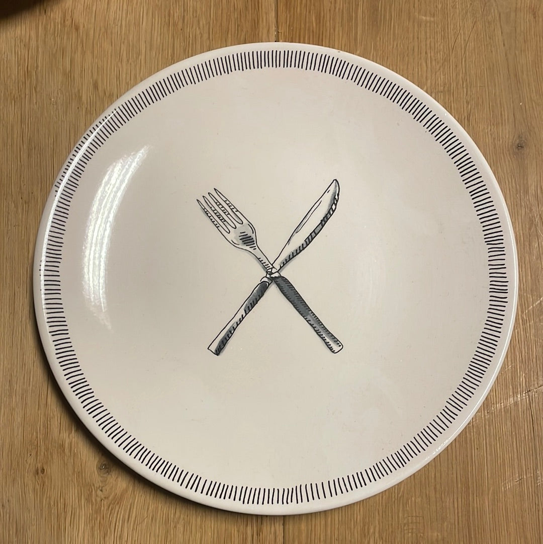 Plate fork & spoon/Blond Amsterdam