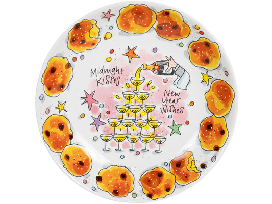 New Year schaal 23 cm