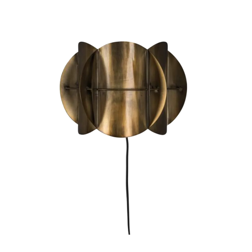 Muurlamp Corridor antique brass | Wonen 35