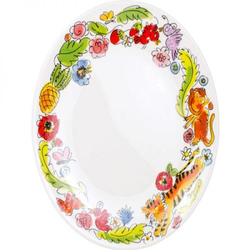 Plate paradise tiger