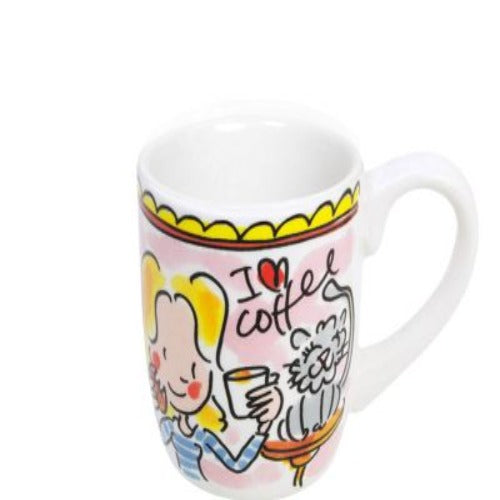 Esspresso mug i love coffee | Blond amsterdam