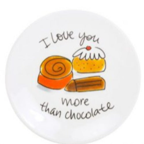 I love you more than chocolate bord | Blond amsterdam