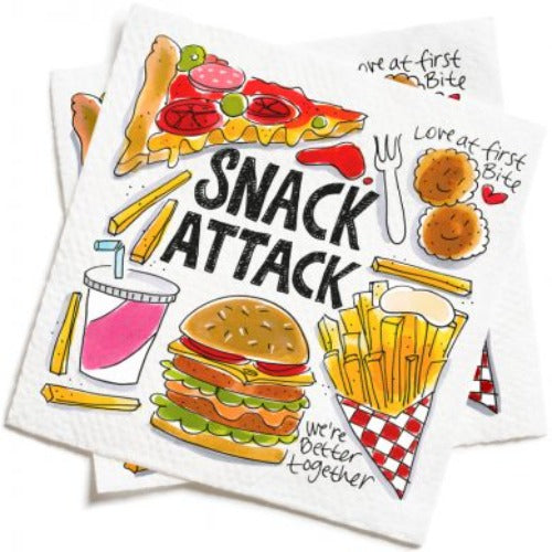 Snack attack servetten | Blond amsterdam